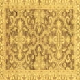 thumbnail image 1 of Ahgly Company Indoor Square Oriental Brown Traditional Area Rugs, 8' Square, 1 of 4