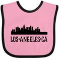 thumbnail image 3 of Inktastic Los Angeles California City Skyline Boys or Girls Baby Bib, 3 of 4