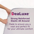 thumbnail image 2 of DeaLuxe Bedding 21” King Size Extra Deep Pocket Fitted Sheet - Fits 18” to 21” Inch Mattresses - 1 Piece Fitted Bed Sheets Only - Fine Yarn Soft Double Brushed Microfiber - Bright White, 2 of 8