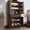 Rustic Brown Upgraded, variant on 72" Tall Farmhouse Kitchen Pantry Cabinet w/1 Drawer & 4 Roomy Storage Shelves, Versatile Wood Storage Cabinet with 4 Barn Door & Adjustable Shelves & for Dining Room Bathroom Utility Room