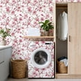 thumbnail image 4 of Peel and Stick Wallpaper Pink Cherry Blossom Floral Delicate Branches Soft Wall Mural 17.7in x 9.8ft Self Adhesive Removable Wall Paper Renter Friendly Wallpaper for Nursery Bedroom Cabinets, 4 of 8