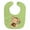 Green, Brown, variant on Caroline's Treasures Baby Bib, Monkey, Green
