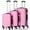 Pink, variant on 3-in-1 Multifunctional Large Capacity Traveling Storage Suitcase Pink