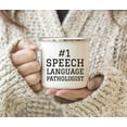 thumbnail image 3 of Koyal Wholesale Stainless Steel Campfire Coffee Mug, #1 Speech Language Pathologist, 1-Pack, 3 of 4