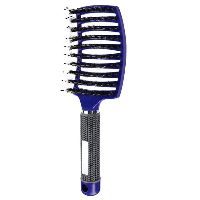 Peigne de Tête Robuste Solide Lisse Creux-Sculpté Conception Réduire l'Électricité Statique Outil de Coiffure Meniscus Cheveux Massage Poils Com
