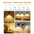 thumbnail image 4 of LNGOOR  Picture Lights Battery Operated   LED Motion Sensor Picture Light for Paintings  Wireless Wall Sconce Lighting Dimmable 360°Rotation Rechargeable  Stick on the Wall / Display Acc, 4 of 7