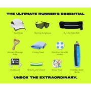 BLAUBECK Running Essentials Gift Box - Marathon Accessories for Men & Women - Triathlete & Beginner Gear