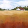 thumbnail image 2 of Popp, Grace 20x20 White Modern Wood Framed Museum Art Print Titled - Prairie Premise II, 2 of 4