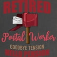thumbnail image 2 of CafePress - Retired Postal Worker Funny Post Maternity T Shirt - Maternity Dark T-Shirt, 2 of 3
