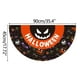thumbnail image 3 of Bandera colgante en forma de abanico de Halloween, 45 x 90 cm, decoración de Halloween, media bandera, medio círculo, 3 of 7