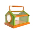 thumbnail image 2 of Pop Up Pet Habitat Cage With Collapsible Design, Mesh Pet House Carrier With Window, Portable Critter Keeper For Small Animals Reptiles Outdoor, 2 of 5