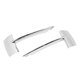 thumbnail image 1 of 1 Pair Chrome Front Bumper Lower Grille Molding Trim 51117325395 For X5 F15 2014-2018 Fog Lights, 1 of 4