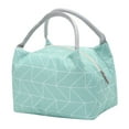 thumbnail image 1 of Fashion Well Design Insulated Lunch Bag Portable Warm Keeping Lunch Bag For Office Work Reusable Lunch Box, 1 of 3