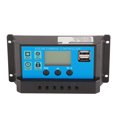 thumbnail image 2 of Controlador De Panel Solar PWM, Pantalla LCD, Controlador De Descarga De Carga Inteligente Para Farola LCD De 12V Y 24V, 2 of 7