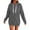 Dark Gray #075, variant on Mohiass Oversized Hoodies for Women Casual Fleece Pullover Tops 2025 Fall Winter Sweatshirt Long Sleeve Hoodies Black M