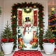 thumbnail image 4 of Christmas Door Curtain Santa Claus Polyester Fabric Decorative Cover for Holiday Party Wall and Door Hanging Festival Home Decor, 4 of 6