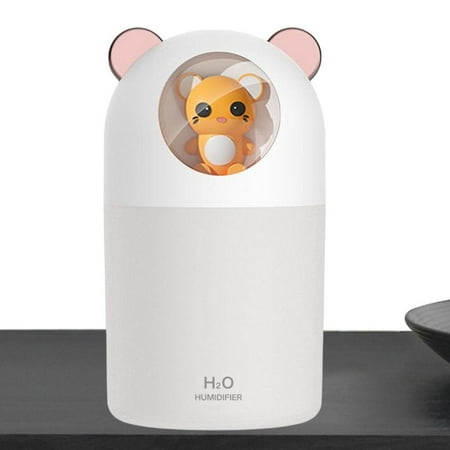 

Tohuu Cute Pet Humidifier Silent Small Cute Humidifier with Night Light Auto Shut-Off Humidifier for Bedroom Home Office 300ml Water Tank forceful