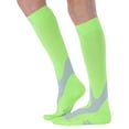 thumbnail image 4 of Compression Stockings for Women & Men Circulation 20-30 mmHg - Neon Green, Small, 4 of 7