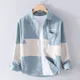thumbnail image 4 of Camisa de hombre Cargo con bolsillo Camisas masculinas Moda azul 2024 Cuello Social Barato Marca Asia Hombre Trendyol Ropa popular coreana I, 4 of 4
