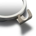 thumbnail image 4 of Suzicca Bathroom Fogless Mirror Shower Shaving Mirror with Suction Cup Wall Mount with Razor Hook Silver, 4 of 7