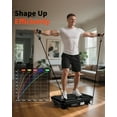 thumbnail image 7 of BEF Vibrating Plate Exercise Machine，Bluetooth Remote and LED Display, 300 lbs, 150 Watts Shake Board for Women and Men, Entertainment Activities, Black, 7 of 7