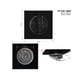 thumbnail image 4 of Coladera LUX SANY 15 CM ANTI-INSECTOS 4 PULGADAS NEGRO MATE ACERO inoxidable, 4 of 4