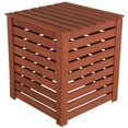 thumbnail image 3 of Leisure Season 8.5 Gal. Wood Compost Bin - Medium Brown, 3 of 5