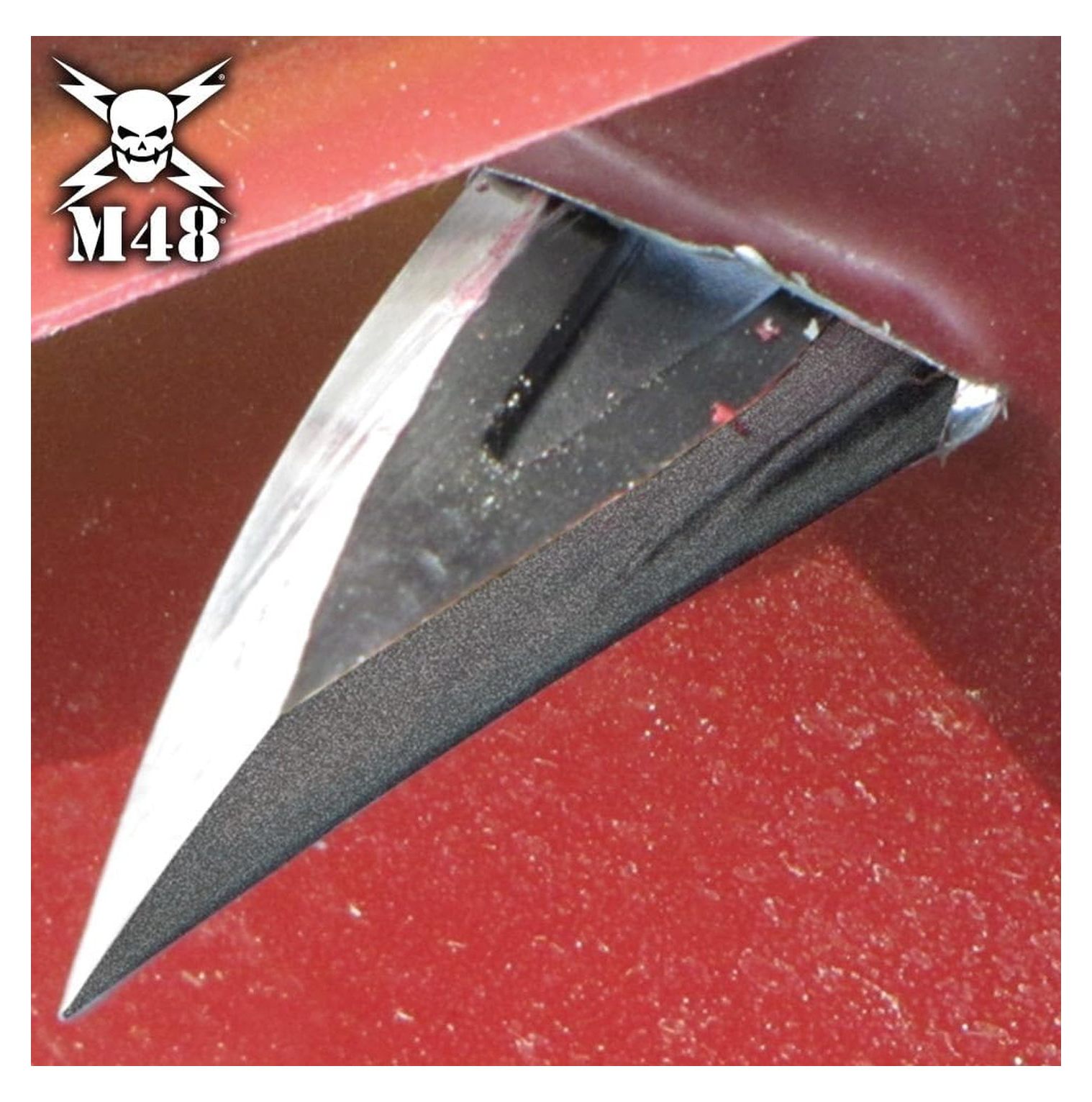 Tomahawk Military Axe - Black, 15 Inch Camping Hatchet with Sheath