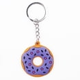 thumbnail image 3 of 6 Piezas Llavero de Donut Dulce Favores de Fiesta de Donut Llaveros para Niños para Mochilas Llavero de Donut Colgante Llavero con Tema de Donut Dulce Colgante para Adorno de Juguete para Niños Regal, 3 of 5