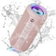 thumbnail image 1 of Ortizan Altavoces Bluetooth portátiles, altavoz inalámbrico impermeable IPX7 con sonido estéreo fuerte de 24 W, graves profundos, Bluetooth 5.3, luces RGB, emparejamiento dual, tiempo de reproducción, 1 of 5