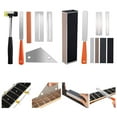 thumbnail image 4 of Guitar Luthier Tool Kit, Guitar Leveling File, Fret Leveling Beam with Self adhesive Sandpaper Strip, Sanding Leveler Beam, G-uitar Repair T-ool, Bass, Luthier Tool for Electric, 4 of 8