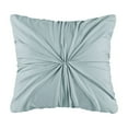 thumbnail image 6 of Izzovium King/Cal King 4 Piece Seersucker Quilt Set, Aqua Floral Farmhouse Style with Decorative Pillow, Hypoallergenic, 6 of 16