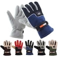 thumbnail image 4 of Guantes Forro Polar Guantes Ciclismo Guantes Moto Guantes Cálidos Y Resistentes Al (negro), 4 of 5