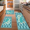thumbnail image 2 of Kitchen Rugs Sets of 3 Non Slip Washable Kitchen Mats for Floor, Kitchen Runner Rug, Floor Mat Carpet for Entryway, Laundry, Sink, 2 of 12