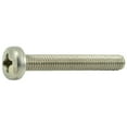 thumbnail image 1 of 6mm-1.0 x 45mm A2 Stainless Steel Coarse Thread Phillips Pan Head Machine Screws, 1 of 1