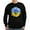 Black, variant on CafePress - Pray For Ukraine Blue And Yellow Sunflower Sweatsh - Classic Crew Neck Sweatshirt