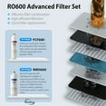 thumbnail image 4 of iSpring RO600ORB Tankless RO Reverse Osmosis Water Filtration System, 600 GPD Fast Flow, Oil Rubbed Black Faucet, 2.5:1 Pure to Drain Ratio, 4 of 9