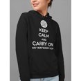 thumbnail image 6 of Tstars Womens Mother's Day Shirts Mother's Day Gift Keep Calm and Carry on My Wayward Son Funny Humor Christmas Mother's Day Birthday Gift Idea for Women Hoodie, 6 of 7