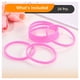 thumbnail image 4 of Uxcell 24 Piezas Pulseras de Goma, Pulseras de Silicona de Color Sólido para Deporte/Ejercicio/Baloncesto Hombres Mujeres Adolescentes [Rosa], 4 of 6