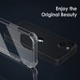 thumbnail image 4 of Entronix Clear Case for iPhone 14, Shockproof Slim Fit Transparent Hard Cover, 4 of 5