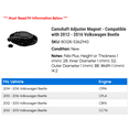thumbnail image 2 of Camshaft Adjuster Magnet - Compatible with 2012 - 2016 Volkswagen Beetle 2013 2014 2015, 2 of 2