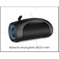 thumbnail image 5 of Bocina Portátil Aiwa AWS600BT Cilíndrica Negro, 600W, Bluetooth, USB, Resistente al Agua, Con Luces LED, 5 of 5
