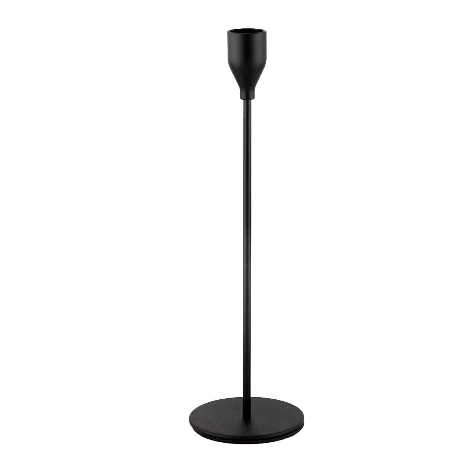 Metal Candle Holder Wrought Iron Tall Wine Cup Candlestick Ornament