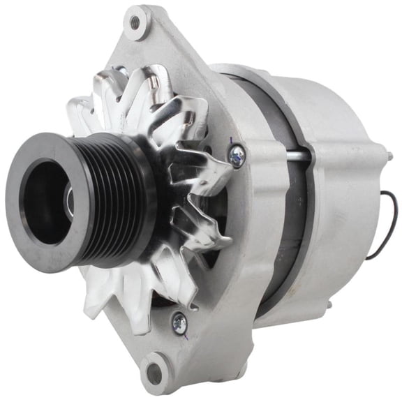 Alternator Compatible with John Deere 6100 6200 4-239 3.9L 6400 4-276 4.5L 6800 6068T 6.8L Tractor 2054 6068T 2056 6076 Combine Replaces AL78689 AE53101 0120484017 120A