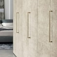 thumbnail image 4 of Goo-Ki 6 Pack Antique Brass Cabinet Pulls 12.6" Hole Center Vintage Retro Drawer Handles Kitchen Cupboard Home Improvement Hardware, 4 of 7