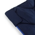 thumbnail image 6 of Ozark Trail XL Deluxe 40-Degree Warm Weather Rectangular Adult Sleeping Bag, Navy Blue, 80"x36", extra long, 6 of 15