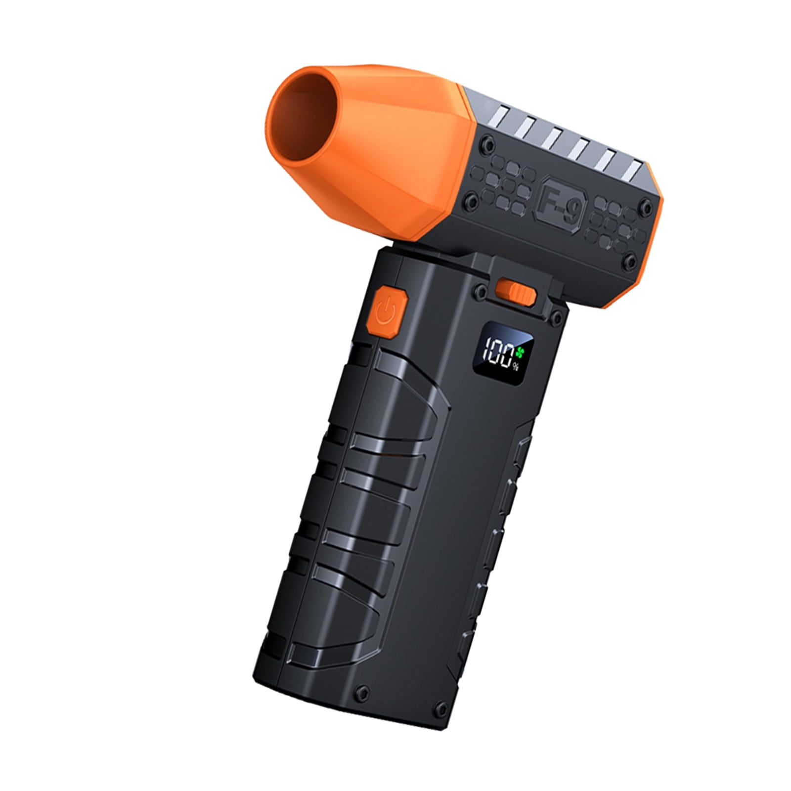 Digital Display Handheld Cordless Blower 130000RPM Air Duster with LED Light Weight Dust Blower for Outdoor Snow Use