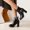 Black, variant on Summer Saving Clearance AXXD High-Heels Mid Mid-Calf Boots,Knee-High Ladies FallBoots Hiking Boots Women Fall Shoes For Women 2024 Women Shoes For Clearence