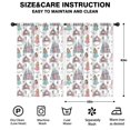 thumbnail image 2 of Blackout Kids Curtains,White Princess Castle Pattern Childrens Insulated Curtains Set Of 2,Bedroom Essentials,Toddler Room Decor 42"x63", 2 of 5