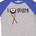 thumbnail image 4 of Inktastic Kawaii I love Sushi Boys or Girls Toddler T-Shirt, 4 of 5